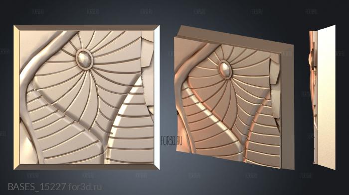BASES_15227 stl model for CNC