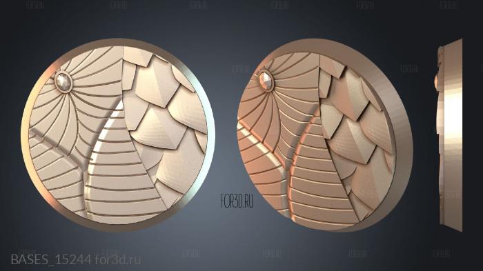 BASES_15244 stl model for CNC