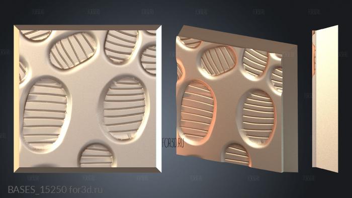 BASES_15250 stl model for CNC