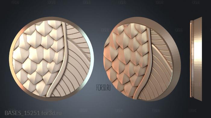 BASES_15251 stl model for CNC