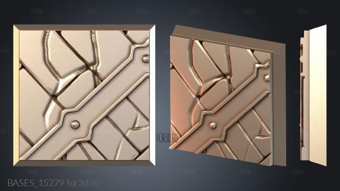 BASES_15279 stl model for CNC