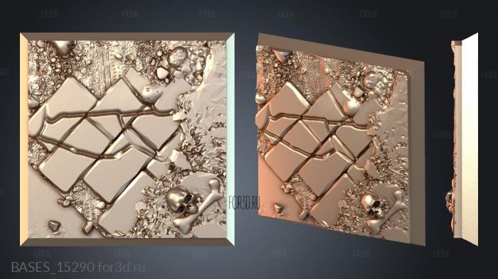 BASES_15290 stl model for CNC