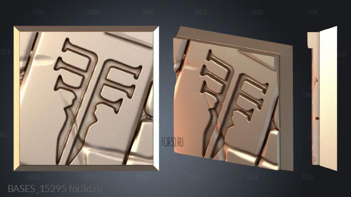 BASES_15295 stl model for CNC
