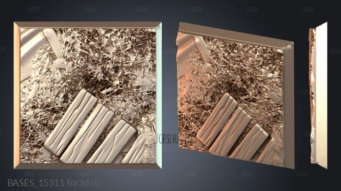 BASES_15311 stl model for CNC