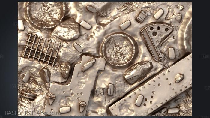 BASES_15314 stl model for CNC