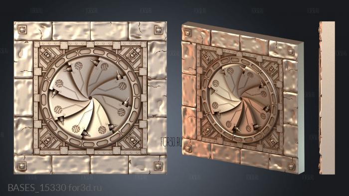 BASES_15330 stl model for CNC