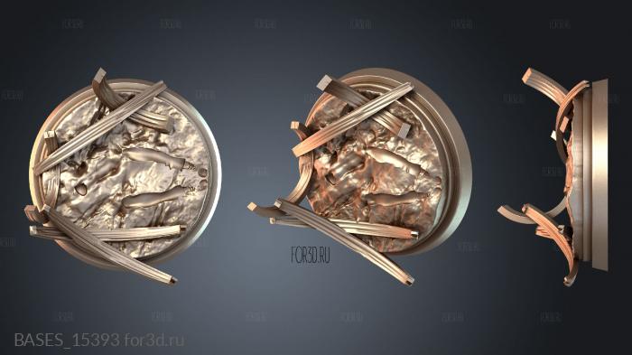 BASES_15393 stl model for CNC