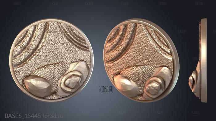BASES_15445 stl model for CNC