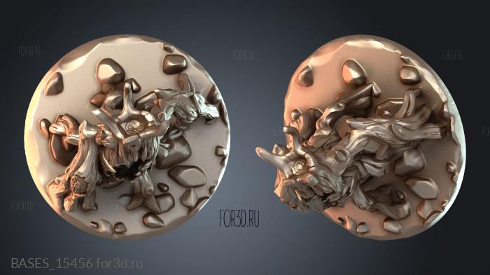 BASES_15456 stl model for CNC