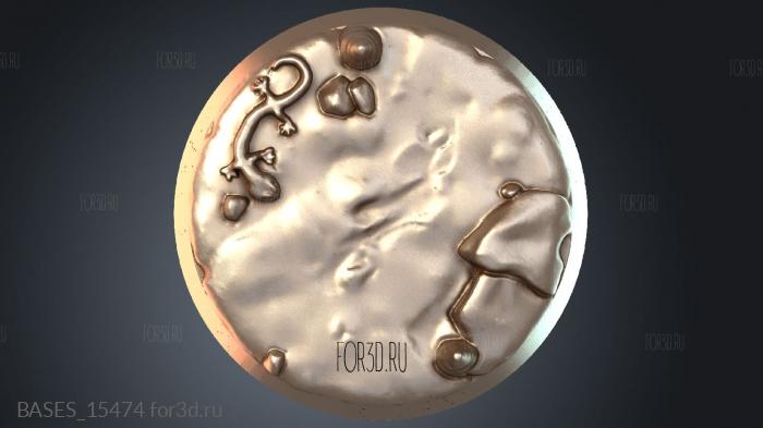 BASES_15474 stl model for CNC