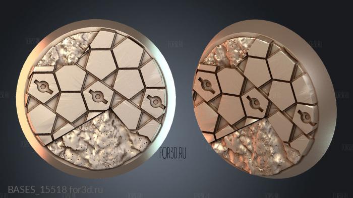 BASES_15518 stl model for CNC
