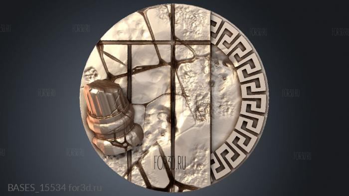 BASES_15534 stl model for CNC