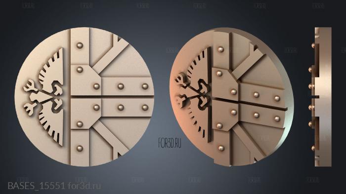 BASES_15551 stl model for CNC