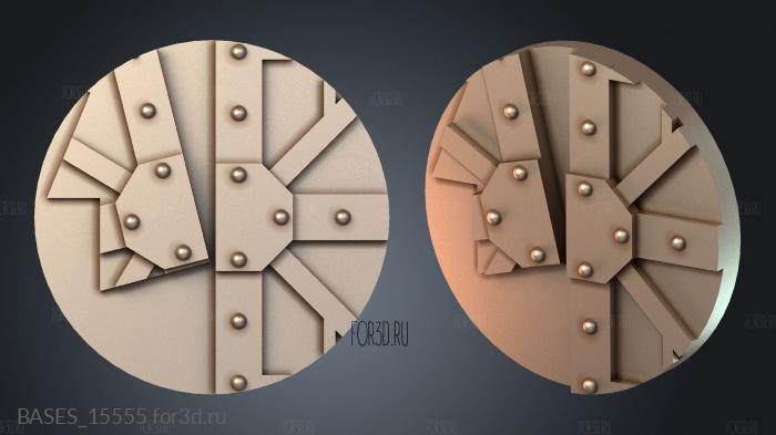 BASES_15555 stl model for CNC