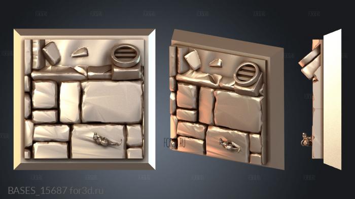 BASES_15687 stl model for CNC