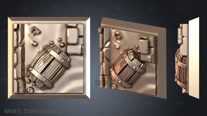 BASES_15695 stl model for CNC