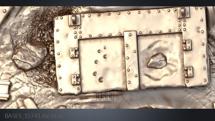 BASES_15741 stl model for CNC