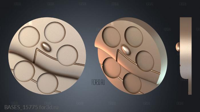 BASES_15775 stl model for CNC