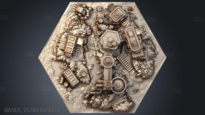 BASES_15786 stl model for CNC