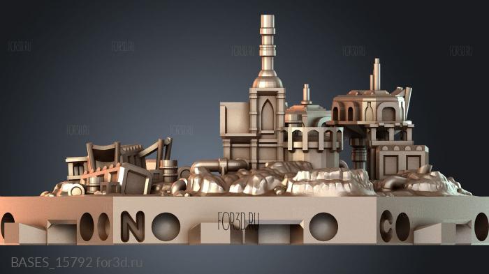 BASES_15792 stl model for CNC