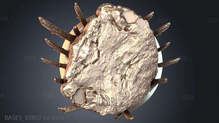 BASES_15802 stl model for CNC