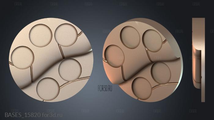 BASES_15820 stl model for CNC