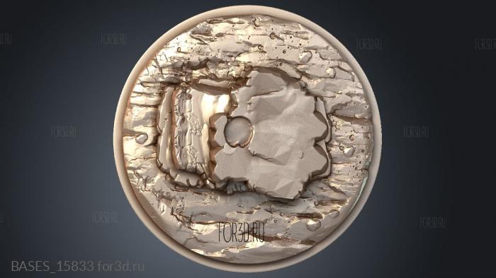 BASES_15833 stl model for CNC