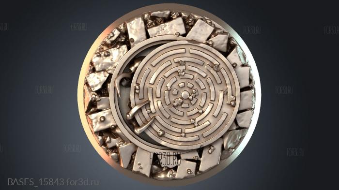 BASES_15843 stl model for CNC