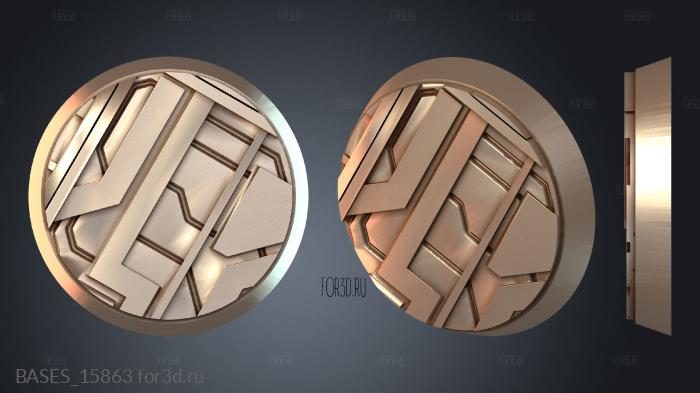 BASES_15863 stl model for CNC