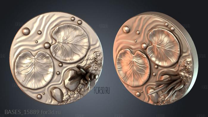 BASES_15889 stl model for CNC