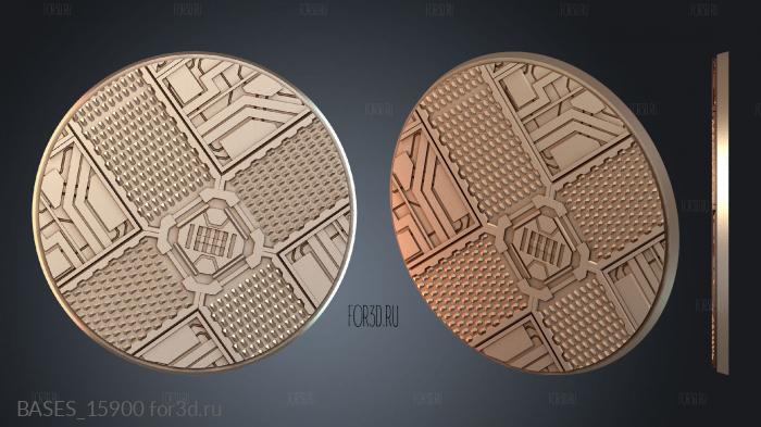 BASES_15900 stl model for CNC