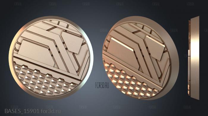 BASES_15901 stl model for CNC