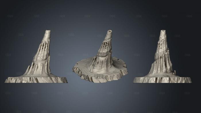 Buried Elder Things Dwellings 1 003 stl model for CNC