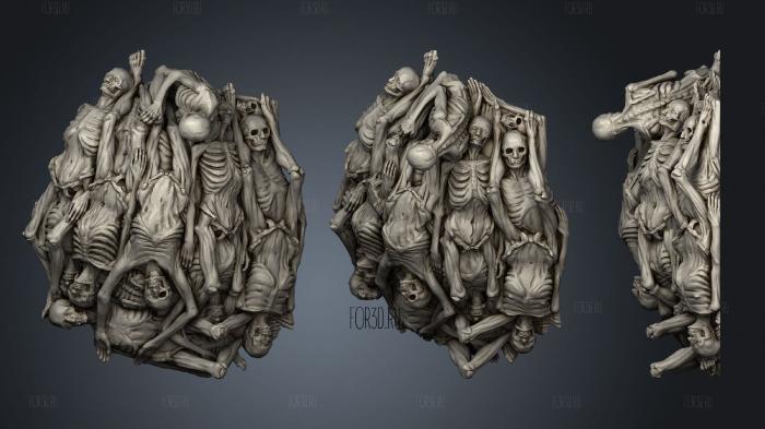 Corpse Piles 1 0 stl model for CNC