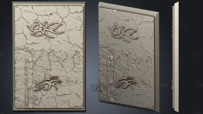 Dark Elves Square 50x75 02 stl model for CNC