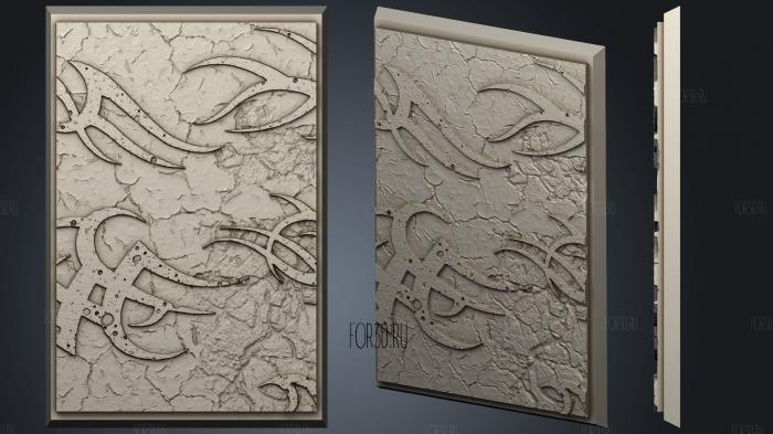 Dark Elves Square 50x75 03 stl model for CNC