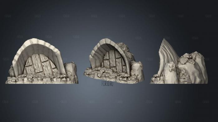 Dungeons and Monsters Jungle Ship Wrecks 3 stl model for CNC