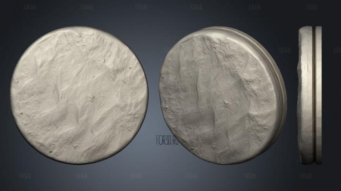 Empire of Scorching Sands Round Dry Sand 1 stl model for CNC