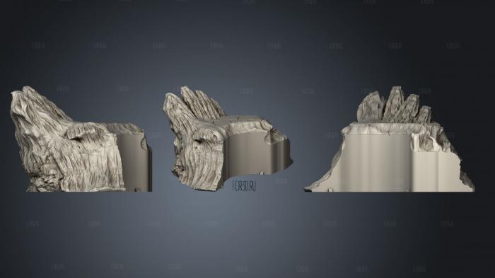 Ice Hill Huge 1 Split A stl model for CNC