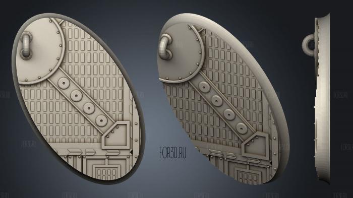 industrial bases damocles 02 3d stl модель для ЧПУ