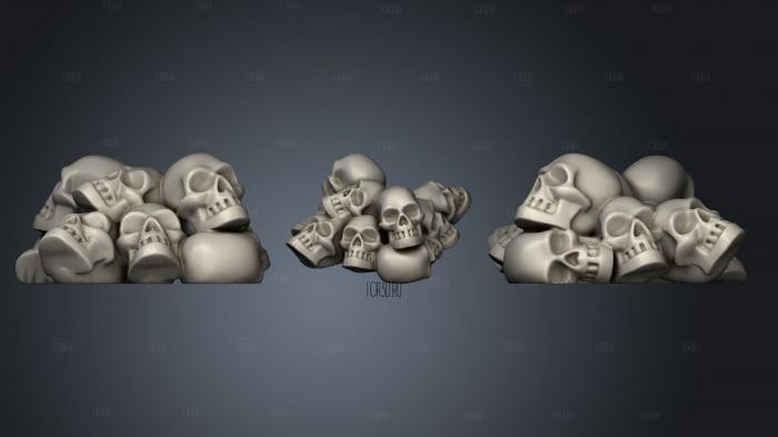 King of Sands Skull Chukka stl model for CNC
