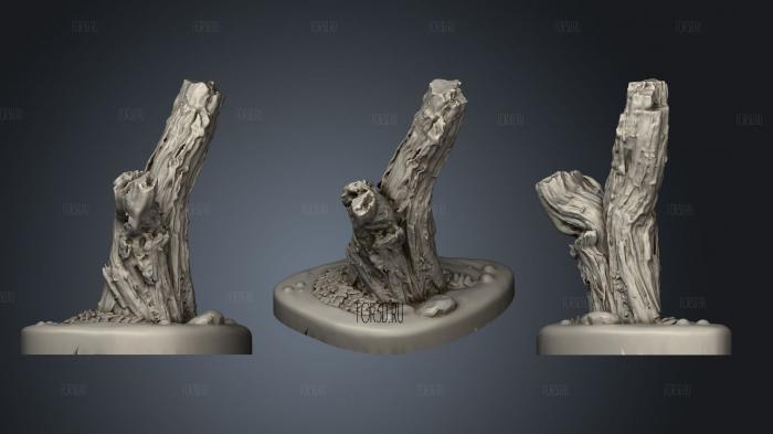 Marshy Dead Tree 1 003 stl model for CNC