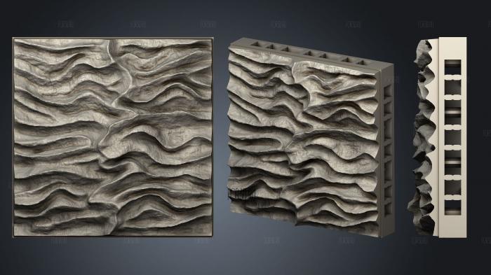 On Ancient Sands Desert Tiles A Sand 001 stl model for CNC