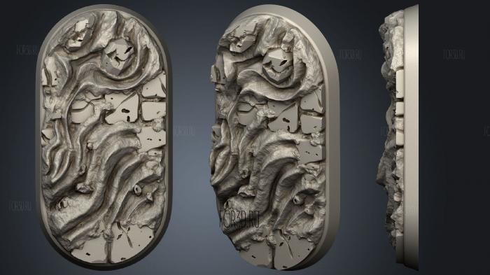 On Ancient Sands Pill 50mm B 3d stl модель для ЧПУ