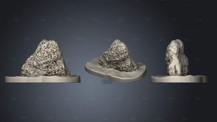 Reef Stones 1 001 stl model for CNC