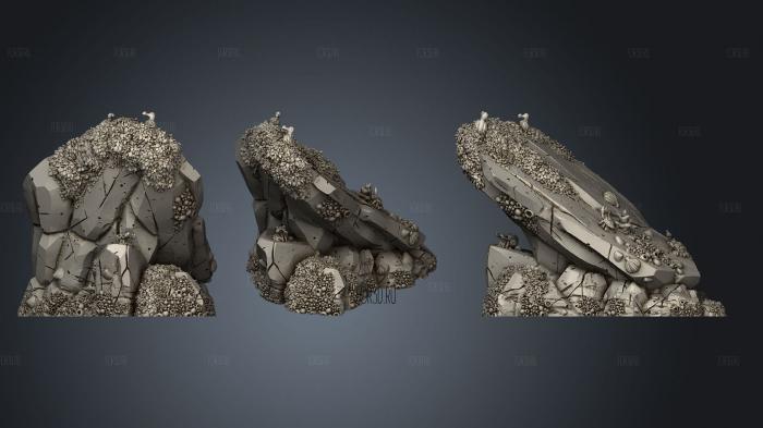 Береговые Скалы 03 3d stl модель для ЧПУ