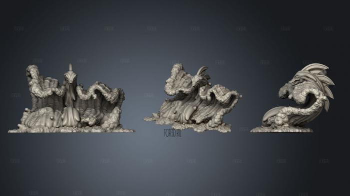 Water Beast Complete stl model for CNC