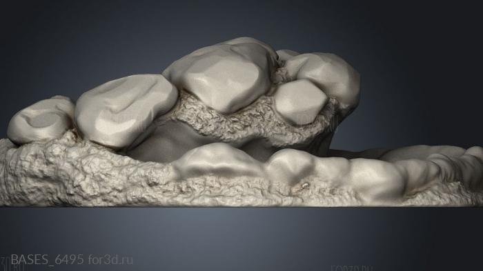 BASES_6495 3d stl модель для ЧПУ