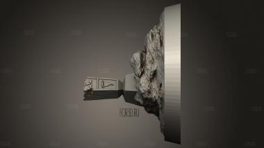 Всадник-лучник 3d stl модель для ЧПУ