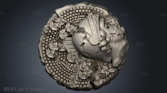 ancient greece core stl model for CNC